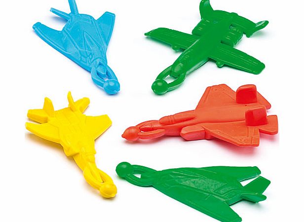 Stretchy Flying Aeroplanes - Pack of 6