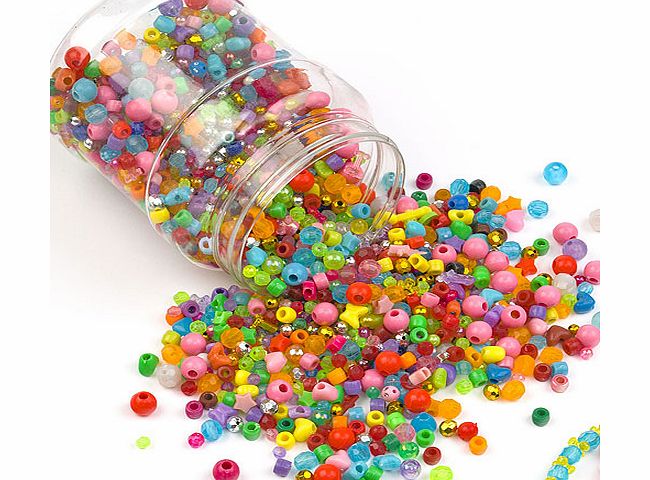 Yellow Moon Super Bead Value Tub - Tub of 2500