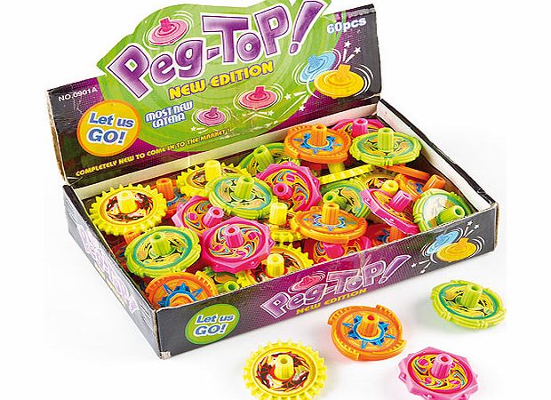 Yellow Moon Super Spinners - Box of 60