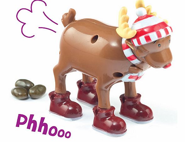 Sweet Poo Pooing Reindeer - Each