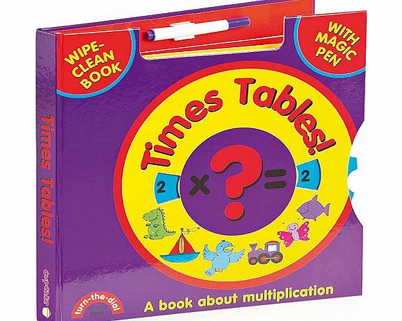 Yellow Moon Times Tables Wipe Clean Book - Each