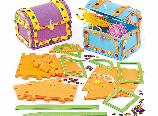 Yellow Moon Treasure Chest Kits - Pack of 3