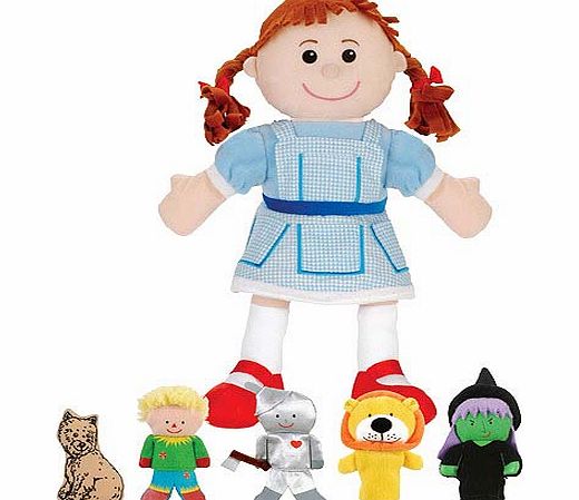 Yellow Moon Wizard of Oz Puppet Set - Each