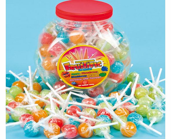 Yellow Moon Wrapped Lollies - Tub of 100