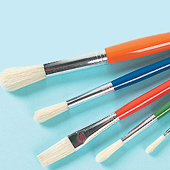 yellowmoon 5-Piece Paint Brush Set
