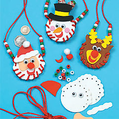 yellowmoon Christmas Necklace Coin Purse Kits