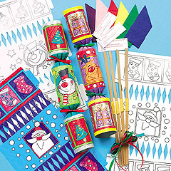 yellowmoon Colour-in Christmas Crackers