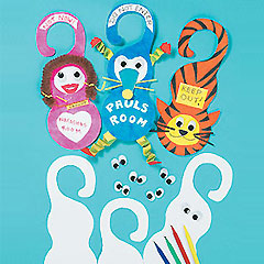 Design-a-Wiggle-Eye Door Hanger