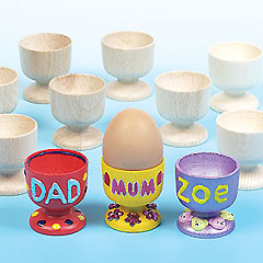 yellowmoon Design-a-Wooden Egg Cup