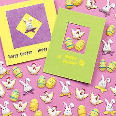 Easter 3D Wooden Stick-ons