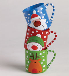 yellowmoon Festive Friends Mugs