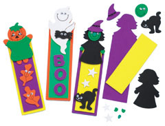 yellowmoon Halloween Foam Bookmark Kits