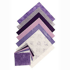 yellowmoon Handmade Craft Papers - Lilac/Purple