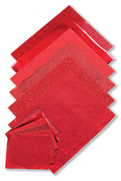yellowmoon Handmade Craft Papers - Red Collection