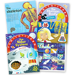 yellowmoon Human Body and Solar System Sticker Books