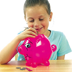 Inflatable Piggy Bank