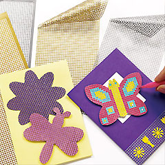 yellowmoon Metallic Mesh Sticker Sheets