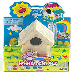 Mini Birdhouse Windchime