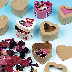 Pot Pourri Heart Boxes