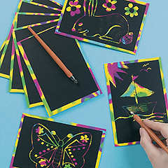 yellowmoon Rainbow Scratch-a-Doodle Pack