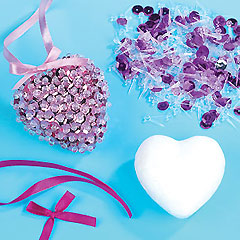 Sequin Heart Kits