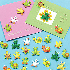 Wooden Garden and Pond Pal Stick-Ons