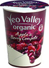 Organic Apple and Berry Fruit Compote