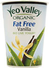 Yeo Valley Organic Fat Free Vanilla Bio Live Yogurt (500g)