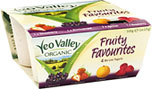 Yeo Valley Organic Fruity Favourites Bio Live Yogurts (4x120g)