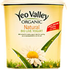 Yeo Valley Organic Natural Bio Live Yogurt (1Kg)