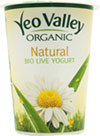 Yeo Valley Organic Natural Bio Live Yogurt (500g)