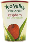 Yeo Valley Organic Raspberry Bio Live Yogurt (450g) Cheapest in Ocado Today! On Offer