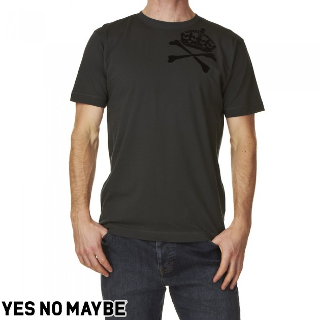 Mens Yes No Maybe Crownbones T-Shirt -