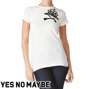 T-Shirts - Yes No Maybe Crown Bones