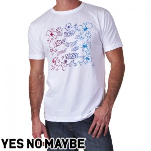 Yes No Maybe T-Shirts - Yes No Maybe Kapoow