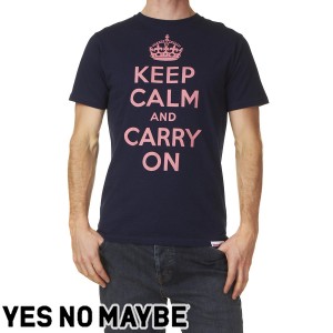 T-Shirts - Yes No Maybe Keep Calm &