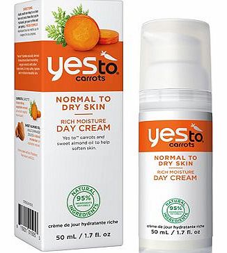 Yes to Carrots Rich Moisturising Day Cream 50ml