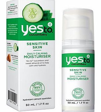 Yes to Cucumbers Daily Calming Moisturiser 50ml