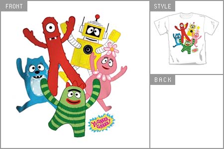 Yo Gabba Gabba (Montage) T-shirt brv_31491000_P