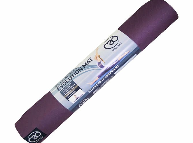 Yoga-Mad Evolution Yoga Mat (Aubergine)