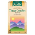 Case of 8 Yogi Throat Comfort Tea x 15 bags