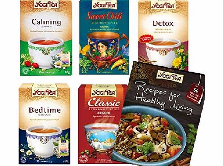 Yogi Tea With Free Recipe For Healthy Living Book (Black Chai)