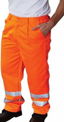 Yoko HV015T-3MT Hi-Vis Polycotton Work Trouser (Tall)