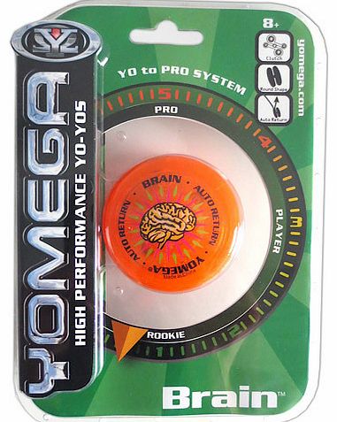 Yomega Brain Orange Yo-Yo (Rookie level)