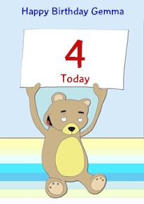 Yoodoo Birthday Bear