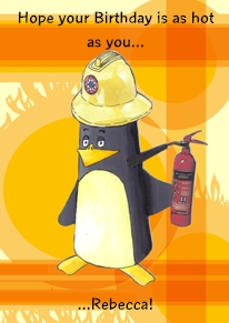 Yoodoo Fireman Penguin