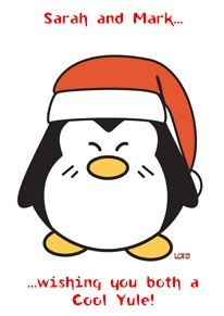 Yoodoo Penguin Santa