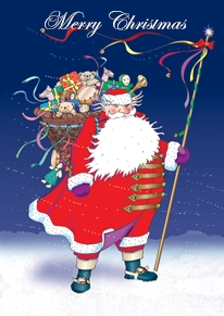 Yoodoo Snowy Santa