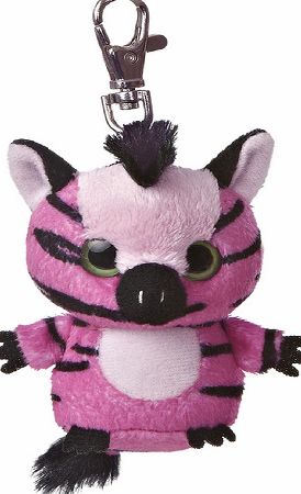 Stripee Zebra Mini Keyclip 3`