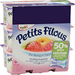 Yoplait Petits Filous Fromage Frais Strawberry, Raspberry and Apricot (18x60g)